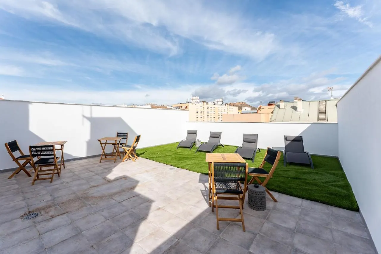 Lägenhet Malagasuite Comfortable Home 2 Spanien